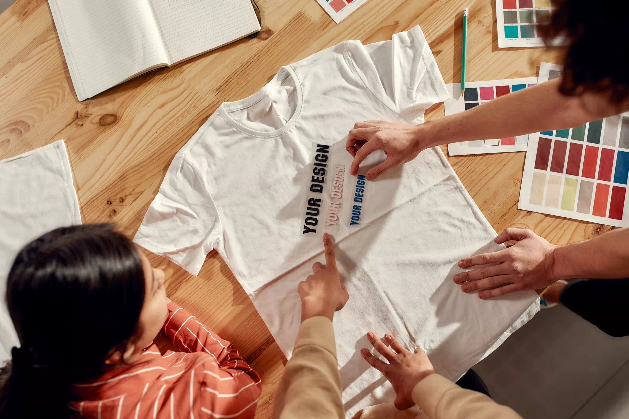 projektowanie koszulki reklamowej